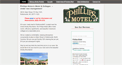 Desktop Screenshot of phillipsmotelonline.com